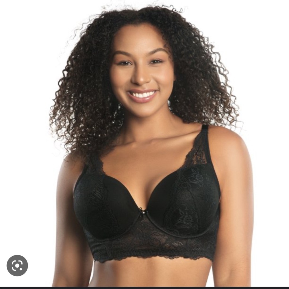 Parfait black lace bra 36D‎ NWT